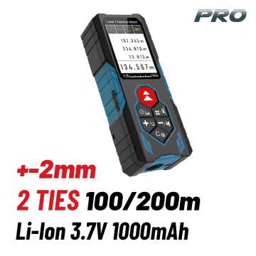 BORMANN Pro BDM7100 Μετρητής Απόστασης, 2 Δεσμών Laser 100/200m 078920