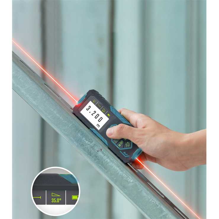 BORMANN Pro BDM7100 Μετρητής Απόστασης, 2 Δεσμών Laser 100/200m 078920