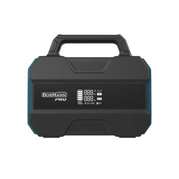 BORMANN Pro BBC5050 Power Station 300W 230Wh 7200mAh AC DC Type-C USB-A LiFePO 079736
