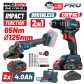 BORMANN Pro BBP5433X44T2CA Σετ Compact Brushless Κρουστικό Δραπανοκατσάβιδο 65Νm & Γωνιακός Τροχός,ΒMC 083269