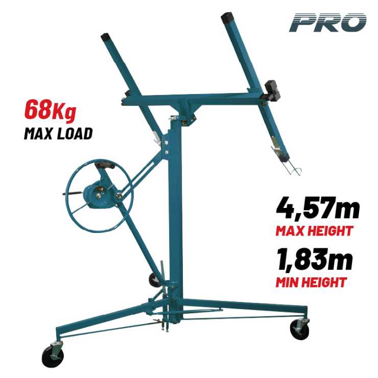 BORMANN Pro BTC6100 Ανυψωτικό Γυψοσανίδας 4,57m, 68Kg 055068