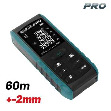 BORMANN Pro BDM6600 Μετρητής Απόστασης Laser 60m 062257