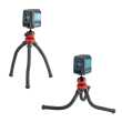 BORMANN Pro BDM6700 Αλφάδι Laser Σταυρού Red Line 15m, Σετ Με Εύκαμπτο Mini Τρίποδο 30cm 063476