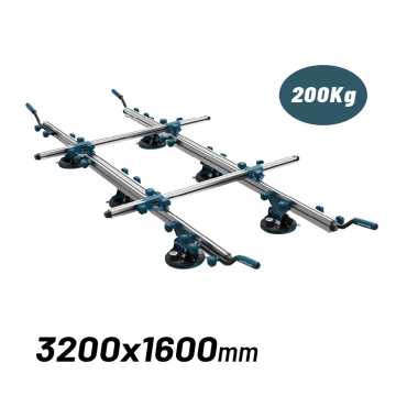 BORMANN Pro BTC6500 Σύστημα Μεταφοράς Μεγάλων Πλακιδίων 3200X1600mm , 6 Βεντούζες , 200Kg 066255