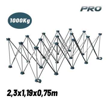 BORMANN Pro BTC6504 Πτυσσόμενος Πάγκος Εργασίας,Μέγιστο Φορτίο 1000Kg 071464