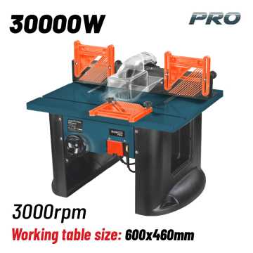 BORMANN Pro BRT1500 Επιτραπέζιο Ρούτερ 1500W, Ύψος εργασίας 0-40mm 071730