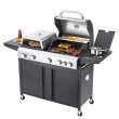 BORMANN Elite BBQ5060 Ψησταριά Υγραερίου 3 σε 1 Combo Grill 080466