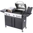BORMANN Elite BBQ5060 Ψησταριά Υγραερίου 3 σε 1 Combo Grill 080466