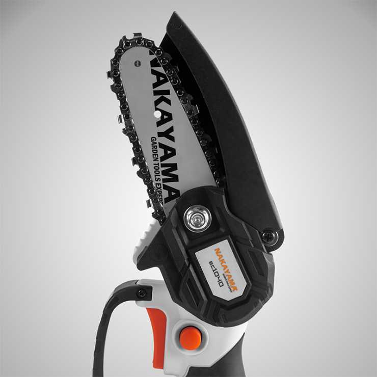 NAKAYAMA EC1040 Κλαδ Αλυσοπρίονο Μπαταρίας 20V,Brushless, Λάμα 10cm, 815gr,1/4"1.1mm 28οδ.11m,1x2ah 082453