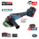 BORMANN Pro BBP3651X44CA Γωνιακός Τροχός Brushless Ρυθμιζόμενος 20V, 3000/5400/8000rpm, 2x4.0Ah 084907