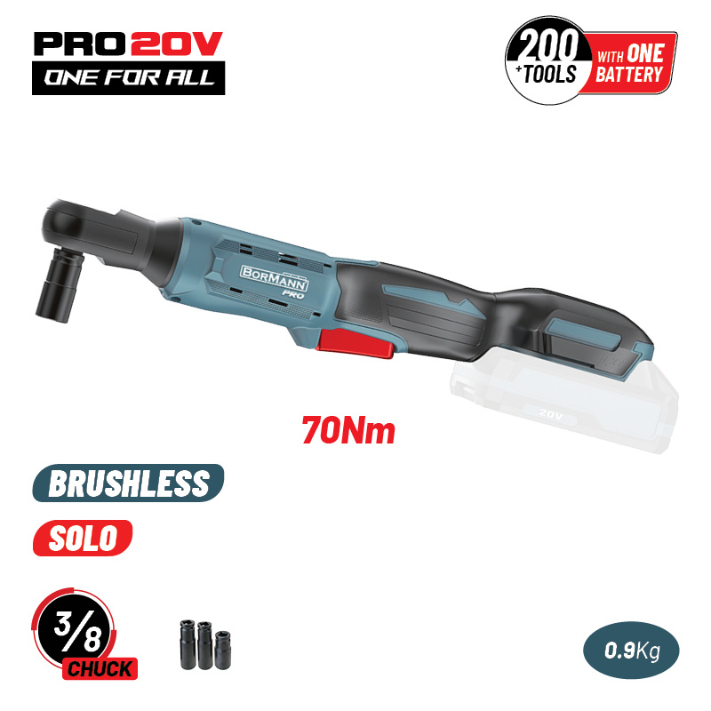 BORMANN Pro BBP5423 Ηλεκτρική Καστάνια Μπαταρίας 20V,Li-Ion,70Nm,0-320rpm,3/8",SOLO (085164)