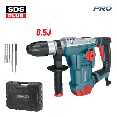 BORMANN Pro BPH4510 Σκαπτικό Περιστροφικό Πιστολέτο 1800W,SDS-PLUS,6.5J,5.6kg Βαλίτσα & Εξαρτήματα 086352