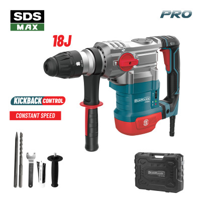 BORMANN BPH7620 Σκαπτικό Περιστροφικό Πιστολέτο 1600W,SDS-MAX,10J 086369