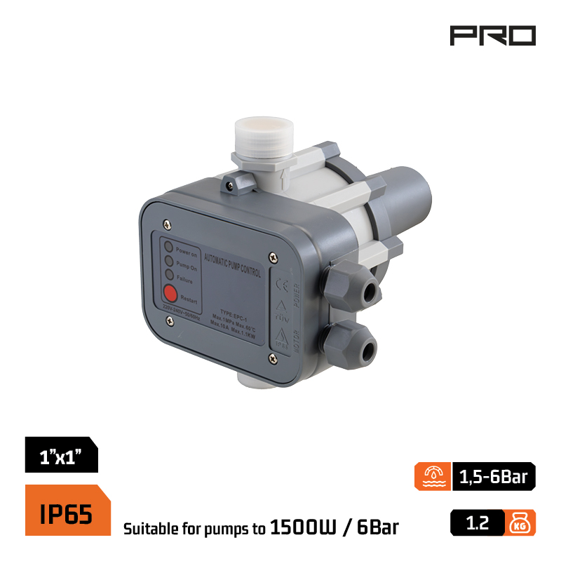 NAKAYAMA Pro NP2085 Ηλεκτρονικός Ελεγκτής Πίεσης Νερού 049807