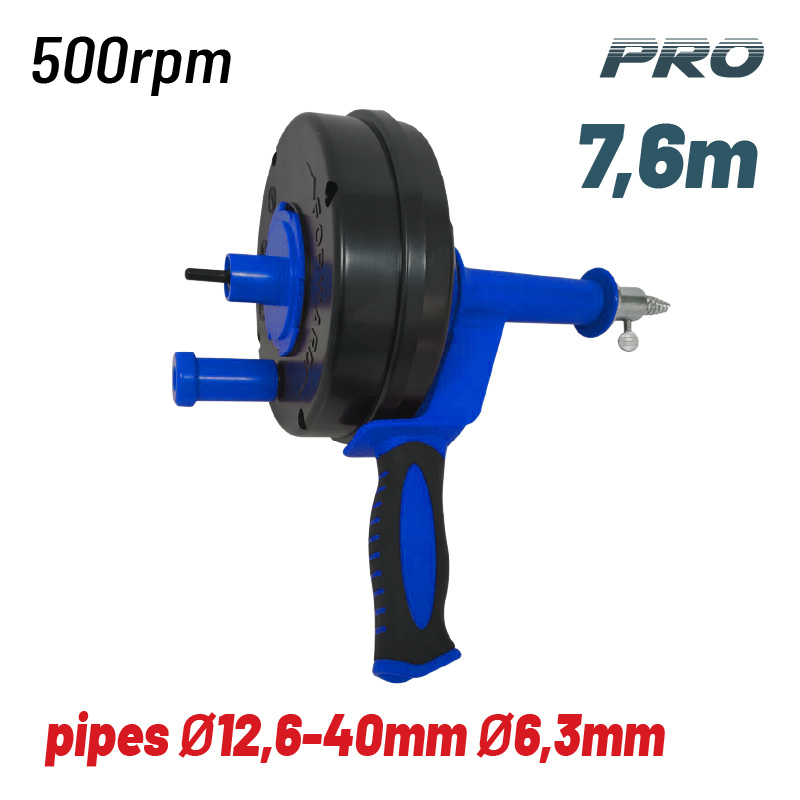 BORMANN Pro BHT1700 Αποφρακτικό Μηχάνημα Δράπανου 7.6m, Πάχος Ατσαλίνας 6.3mm 076797