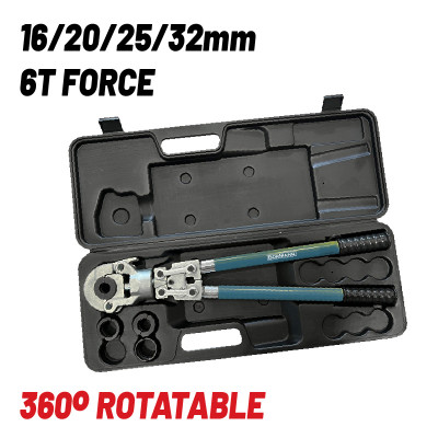 BORMANN Pro BHT8005 Πρέσα Σύσφιξης Υδραυλική,16-20-25-32mm,8τμχ 077480