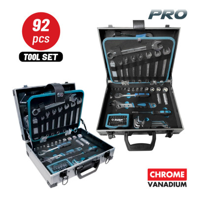 BORMANN Pro BHT5170 Εργαλεία Σετ 92τεμ. Cr-V,Βαλίτσα Αλουμινίου 078449