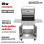BORMANN Elite BBQ7030 Ψησταριά Υγραερίου LEGEND 3 Εστιών με Μαντεμένια Σχάρα LUXURY TYPE 084204