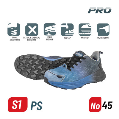 BORMANN Pro BPP8175 Παπούτσι Ασφαλείας S1PS ATLANTIC No 45 085904