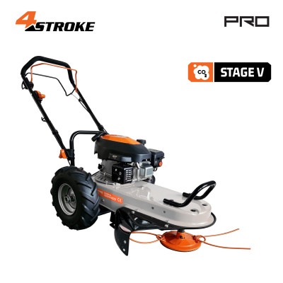 NAKAYAMA PRO PB8060 Τροχήλατο Θαμνοκοπτικό Βενζίνης 6Hp, 180cc, Κοπή 56cm 087090