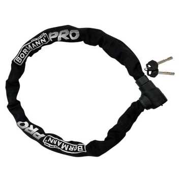 BORMANN ΑΝΤΙΚΛΕΠΤΙΚΗ ΑΛΥΣΙΔΑ ΜΟΤΟΣΥΚΛΕΤΑΣ 120cm, ΠΑΧΟΣ 8.5mm ΜΕ ΚΛΕΙΔΑΡΙΑ ΚΑΙ ΕΠΕΝΔΥΣΗ 051916 BORMANN ΑΝΤΙΚΛΕΠΤΙΚΗ ΑΛΥΣΙΔΑ ΜΟΤΟΣΥΚΛΕΤΑΣ 120cm, ΠΑΧΟΣ 8.5mm ΜΕ ΚΛΕΙΔΑΡΙΑ ΚΑΙ ΕΠΕΝΔΥΣΗ 051916