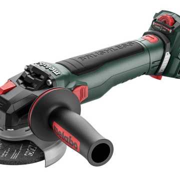 METABO 18 VOLT ΡΥΘΜΙΖΟΜΕΝΟΣ ΓΩΝΙΑΚΟΣ ΤΡΟΧΟΣ ΜΠΑΤΑΡΙΑΣ WVB 18 LT BL 11-125 QUICK INOX SOLO 613091850