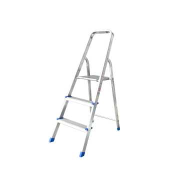 Pankoskal Σκάλα αλουμινίου STANDARD, οικιακής χρήσης 2+1