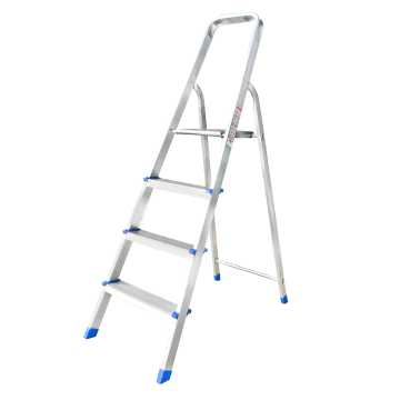 Pankoskal Σκάλα αλουμινίου STANDARD, οικιακής χρήσης 3+1