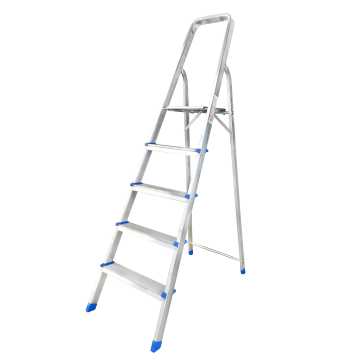 Pankoskal Σκάλα αλουμινίου STANDARD, οικιακής χρήσης 4+1