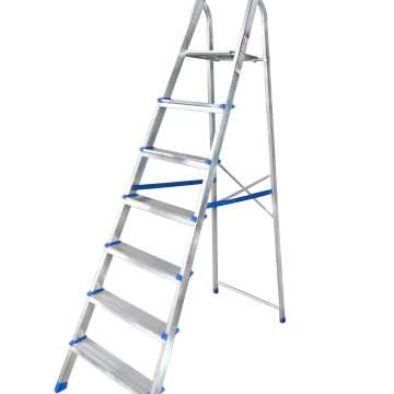 Pankoskal Σκάλα αλουμινίου STANDARD, οικιακής χρήσης 5+1