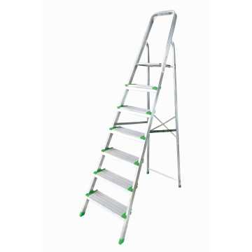 Pankoskal Σκάλα αλουμινίου Super (με φαρδύ σκαλοπάτι 13cm) 6+1