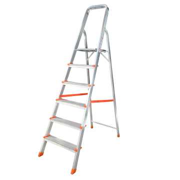 Pankoskal Σκάλα αλουμινίου BASIC, οικιακής χρήσης 5+1