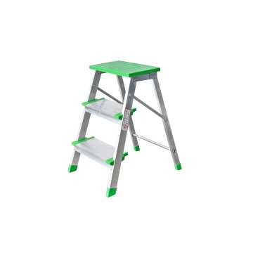 Pankoskal Σκαλοκάθισμα μεταλλικό με σκαλοπάτια αλουμινίου (13cm) PRO MAX 2+1