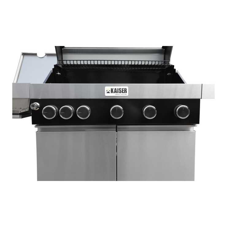 Kaiser Ψησταριά Yγραερίου Profi 5+1 καυστήρων 02165100