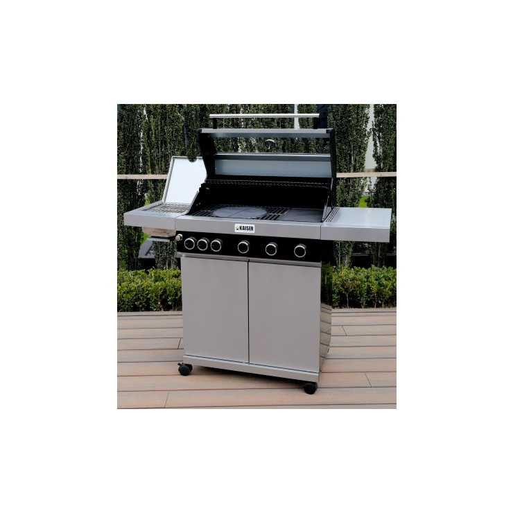 Kaiser Ψησταριά Yγραερίου Profi 5+1 καυστήρων 02165100