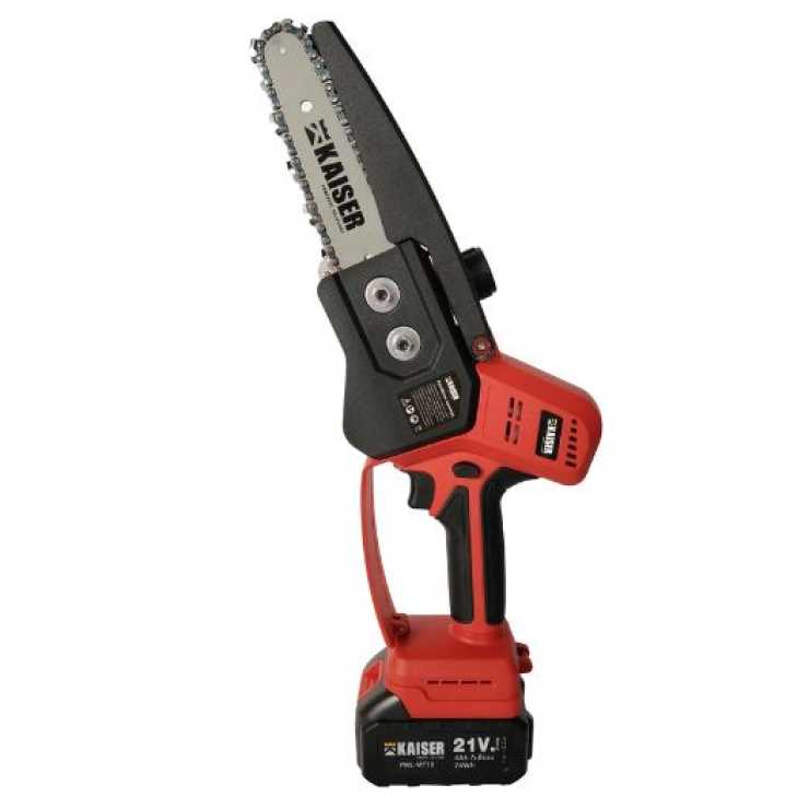 Kaiser Αλυσοπρίονο Μπαταρίας 2164 με λάμα 6” (με 2 μπαταρίες 4.0Ah) 02BLTMBL-21-6-4