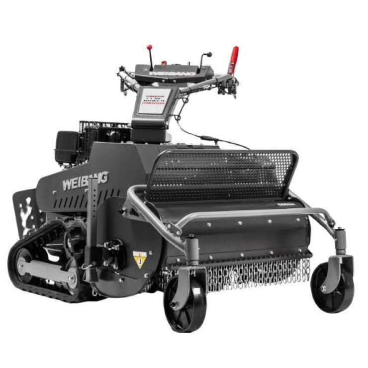 Weibang Βενζινοκίνητος Καταστροφέας με σφυριά & ερπύστριες (πεζού χειριστή & τηλεκατευθυνόμενο) 02WBGT6813-TE