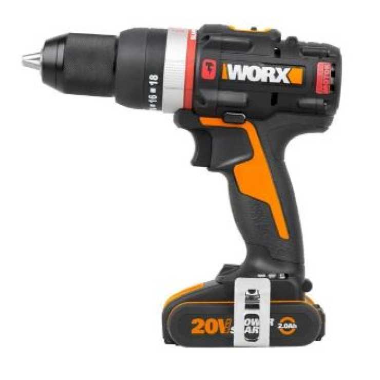 Worx Δραπανοκατσάβιδο Μπαταρίας Slammer WX-JCR 20V 2X2Ah 02WX-JCR