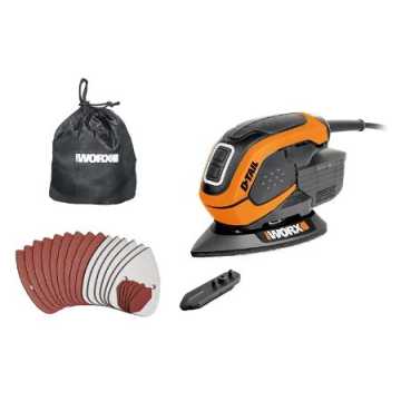 Worx Τριβείο WX648 65W με Τσάντα Μεταφοράς 02WX648