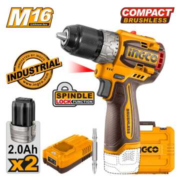 INGCO Δραπανοκατσάβιδο Compact Μπαταρίας 16V Li-Ion 60Nm CDLI16682 INGCO Δραπανοκατσάβιδο Compact Μπαταρίας 16V Li-Ion 60Nm CDLI16682