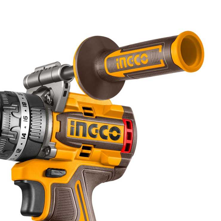 Ingco Κρουστικό Δραπανοκατσάβιδο Compact Μπαταρίας 20V Li-Ion SOLO 96Nm με Jacobs Τσοκ CIDLI209685