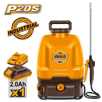 INGCO Ψεκαστήρας Μπαταρίας 16 Lit 20V Li-Ion CSPLI20162