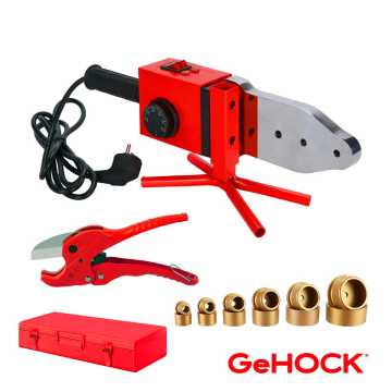 GeHOCK Θερμική Συγκόλληση Πλαστικών Σωλήνων + Βαλίτσα 1800W PTWT1800 GeHOCK Θερμική Συγκόλληση Πλαστικών Σωλήνων + Βαλίτσα 1800W PTWT1800
