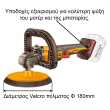 INGCO Αλοιφαδόρος Μπαταρίας 42V Li-Ion Φ 180mm +Εργαλειοθήκη Βαθιά 19" APLI42182E
