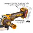 INGCO Γωνιακός Τροχός Μπαταρίας 125mm 20V Li-Ion SOLO με Αντικραδασμική Πλαϊνή λαβή CAGLI212027E