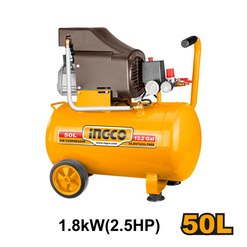 INGCO Αεροσυμπιεστής 50 Lit 2.5HP 1800W AC255016