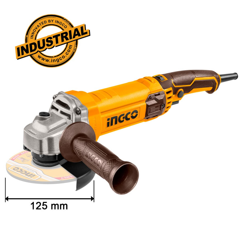 Ingco Ηλεκτρικός Γωνιακός Τροχός 1100W 125mm AG1100385E