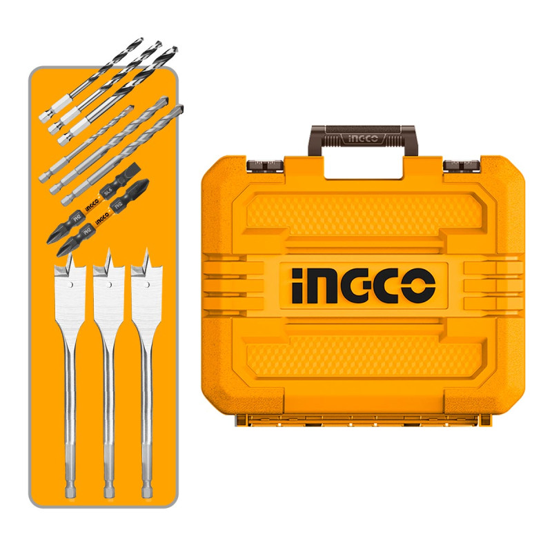Ingco Κρουστικό Δραπανοκατσάβιδο Compact Μπαταρίας 20V Li-Ion 166Nm με Jacobs Τσοκ CIDLI201668E