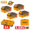FBCLI20285E INGCO  Μπαταρίες 4 τεμ. 20V 5.0Ah + Ταχυφορτιστής 8A 2 Θέσεων + Βαλίτσα