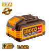 Ingco Μπαταρία 20V 6.0Ah Li-Ion FBLI2126